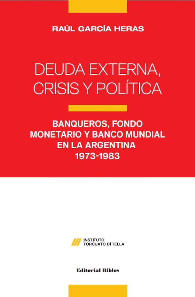 Book cover for Deuda externa, crisis y política
