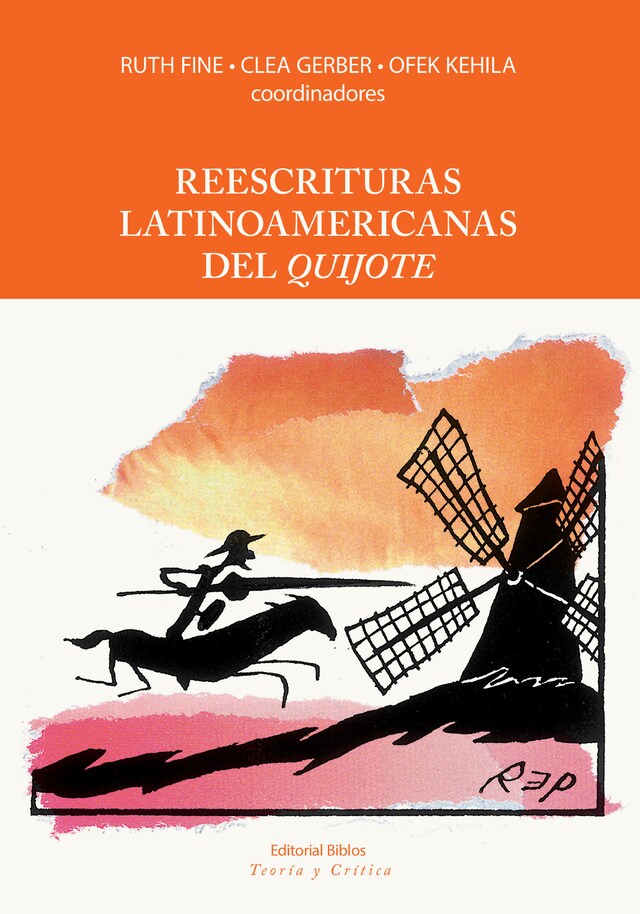 Kirjankansi teokselle Reescrituras latinoamericanas del Quijote