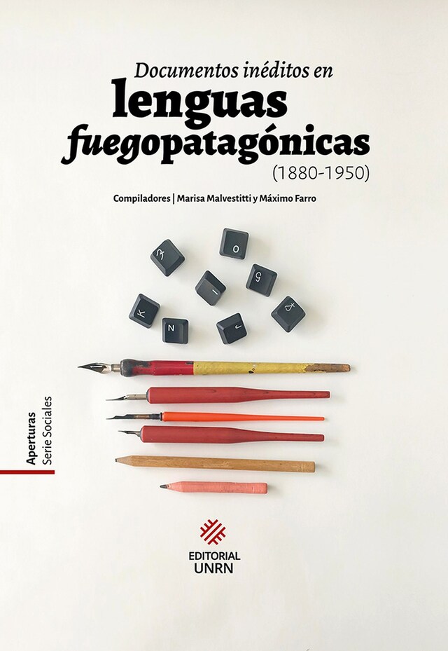 Buchcover für Documentos inéditos en lenguas fuegopatagónicas (1880-1950)