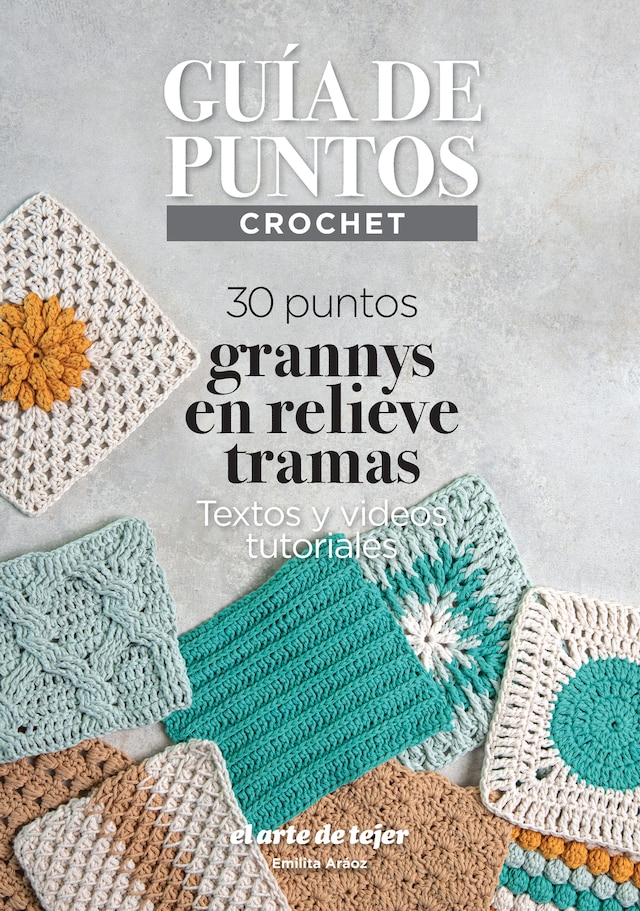 Boekomslag van Guía de puntos crochet