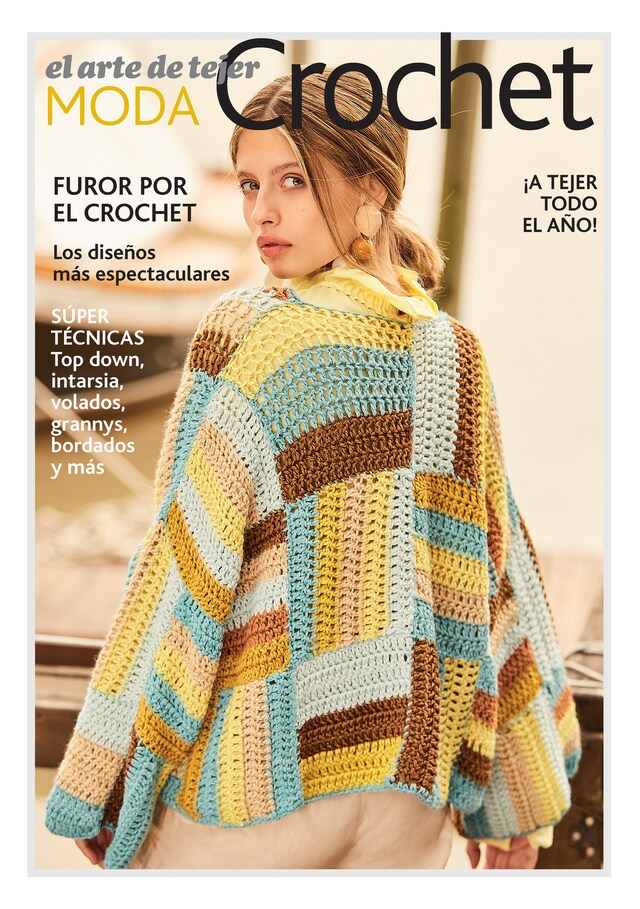 Book cover for Moda Crochet 2023