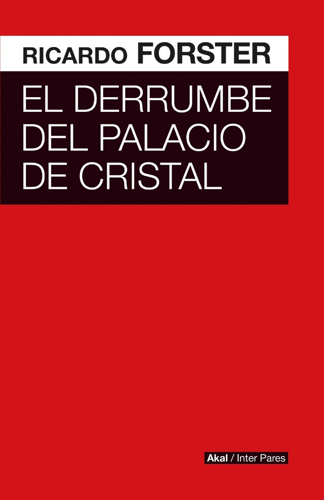 Buchcover für El derrumbe del Palacio de Cristal