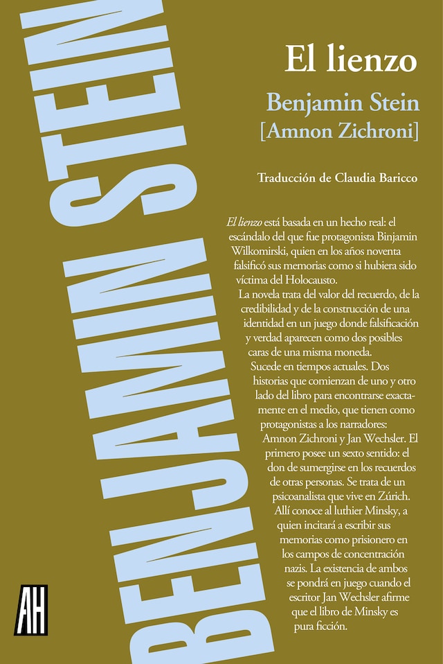 Boekomslag van El lienzo