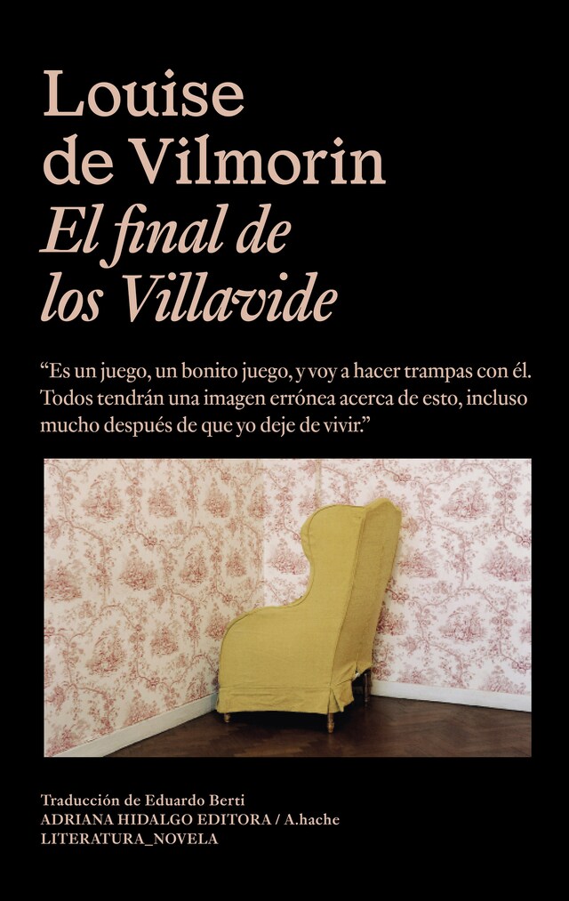 Book cover for El final de los Villavide