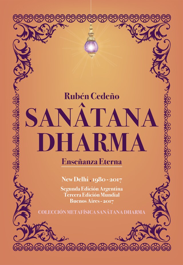 Book cover for Sanâtana Dharma