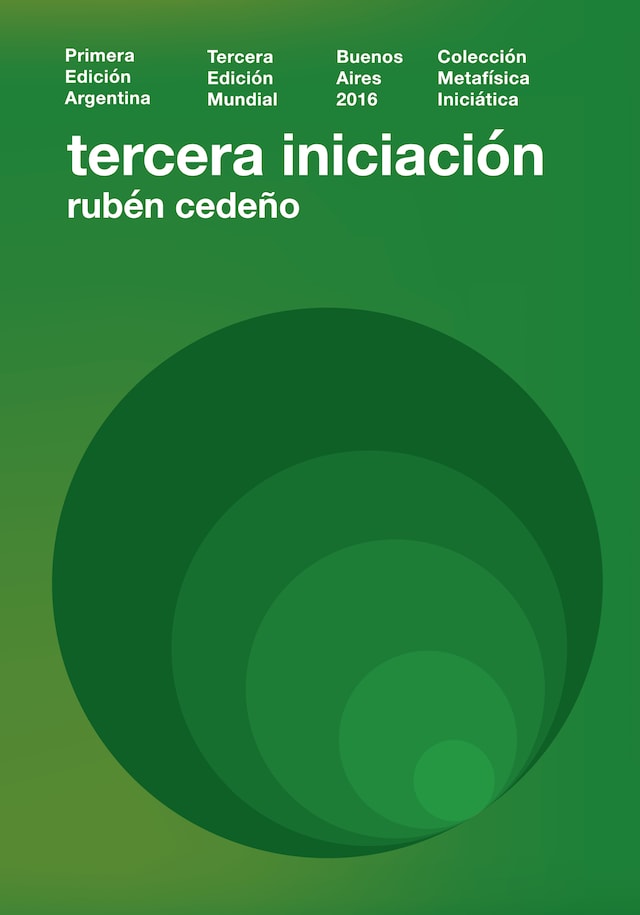 Book cover for Tercera Iniciación