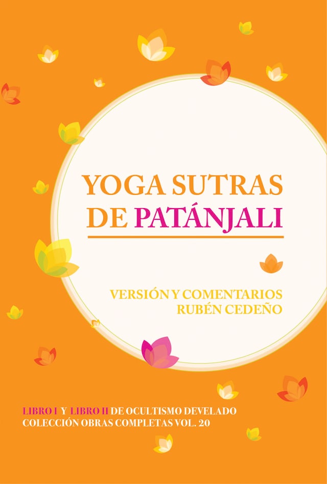 Book cover for Yoga Sutras de Patánjali