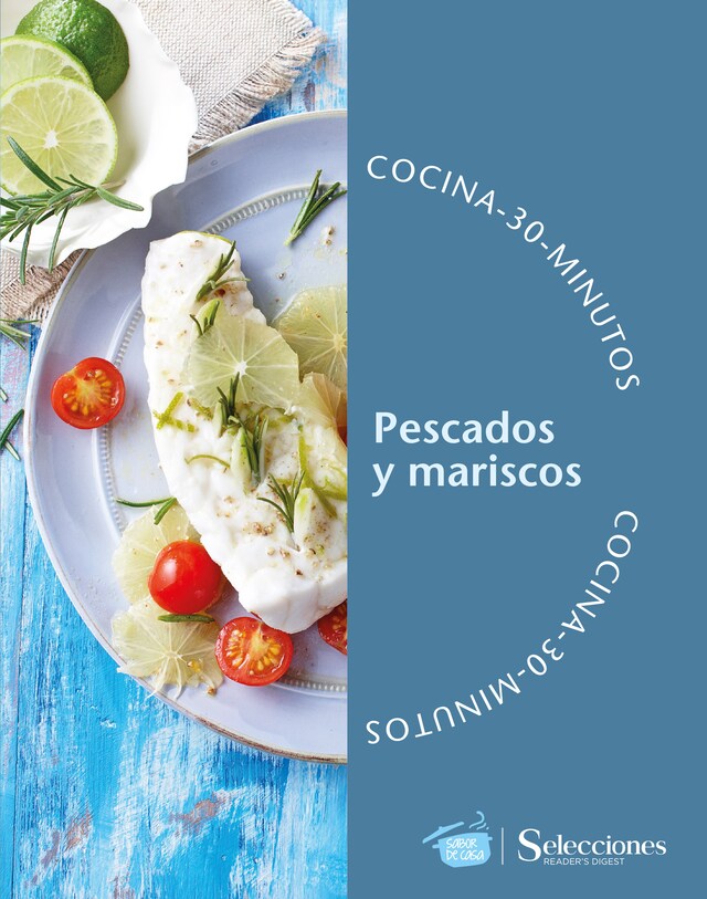 Okładka książki dla Cocina en 30 minutos: pescados y mariscos