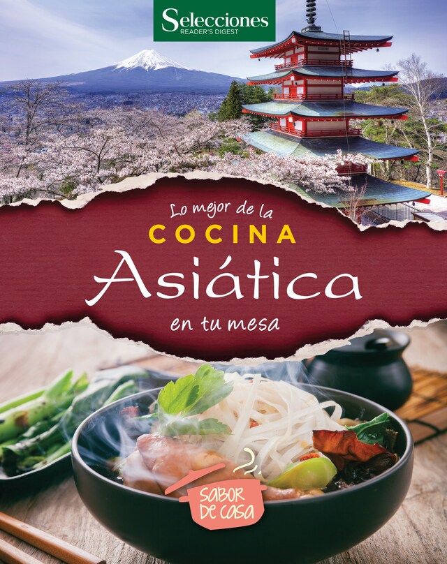 Book cover for Lo mejor de la cocina Asiatica en tu mesa