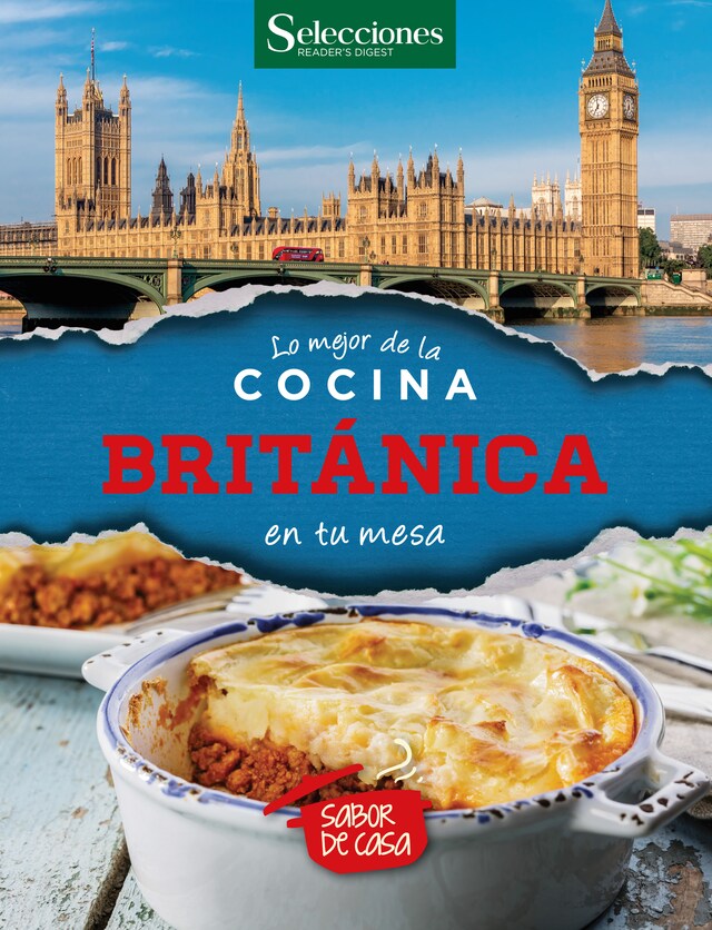 Okładka książki dla Lo mejor de la cocina britanica en tu mesa