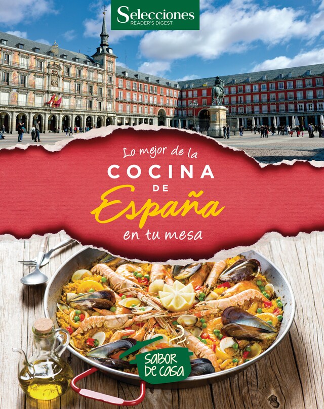 Bokomslag för Lo mejor de la cocina de España en tu mesa