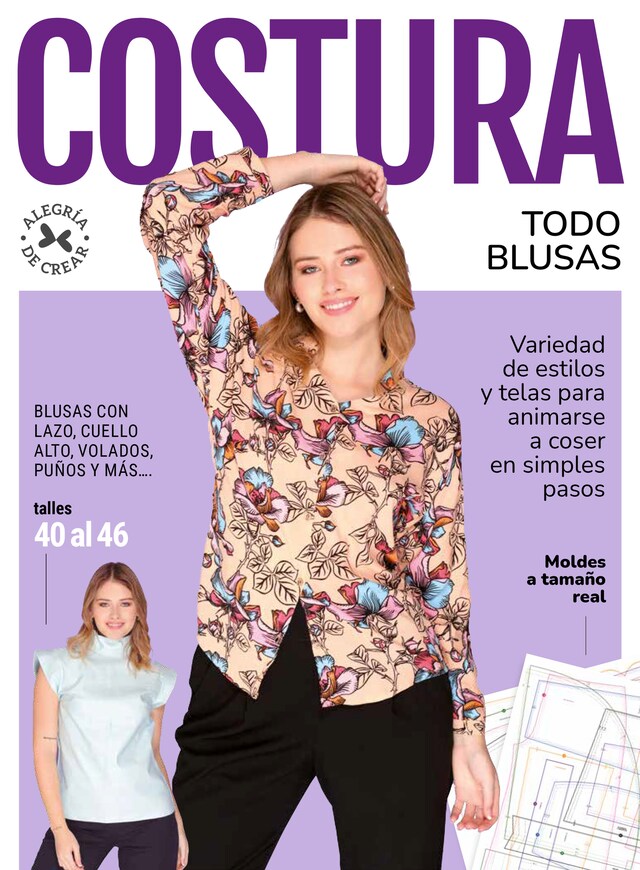 Boekomslag van Costura Todo Blusas