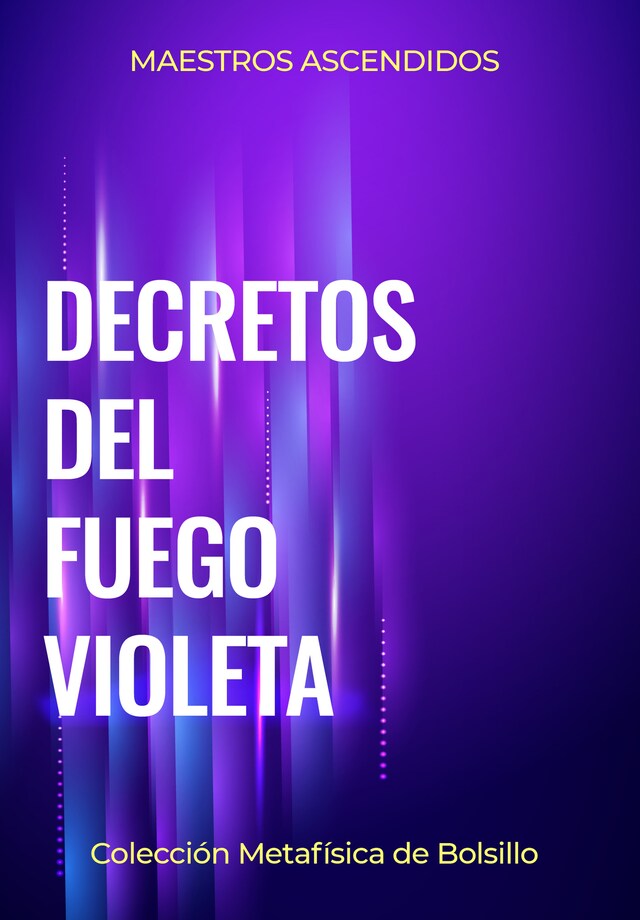 Kirjankansi teokselle Decretos del Fuego Violeta