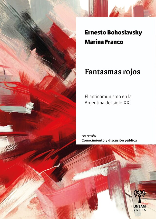 Book cover for Fantasmas rojos