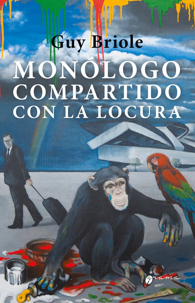 Book cover for Monólogo compartido con la locura