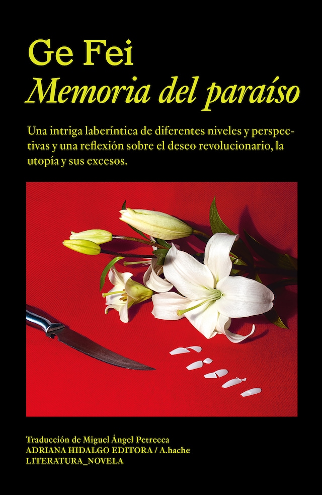 Copertina del libro per Memoria del paraíso