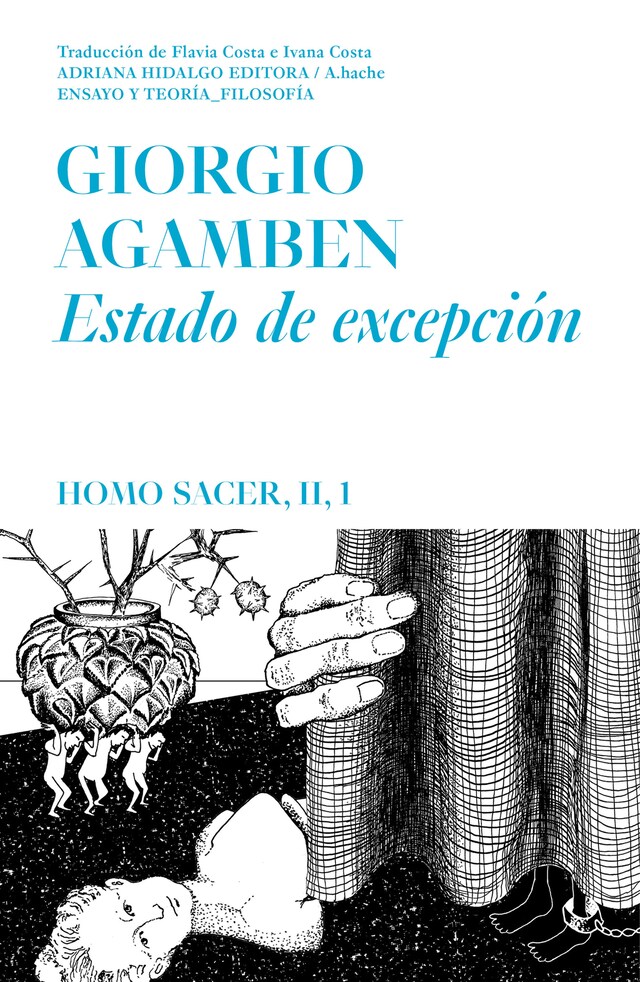 Copertina del libro per Estado de excepción