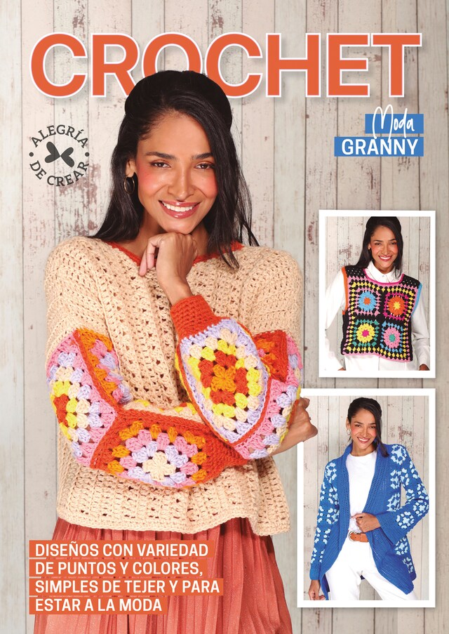 Book cover for Crochet Moda Granny