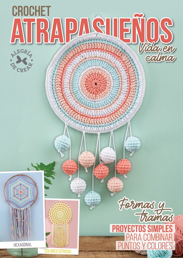 Copertina del libro per Crochet Atrapasueños Vida en Calma