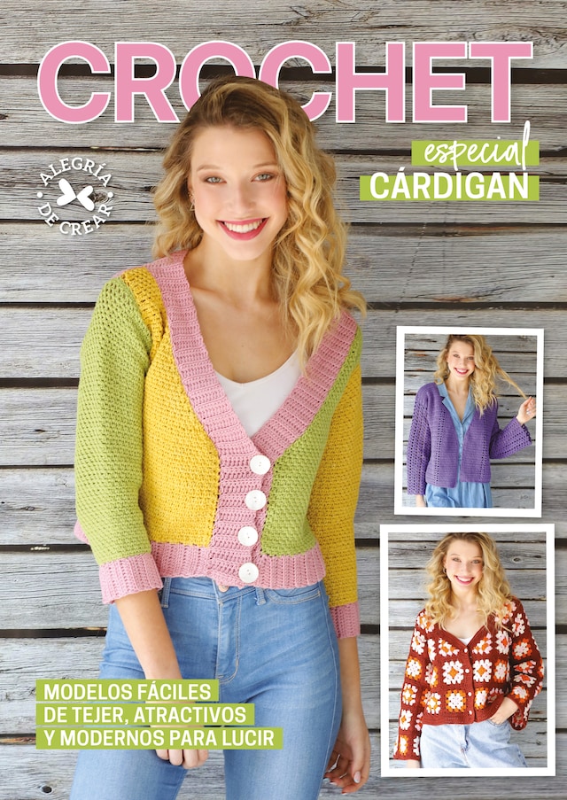 Book cover for Crochet Especial Cardigans