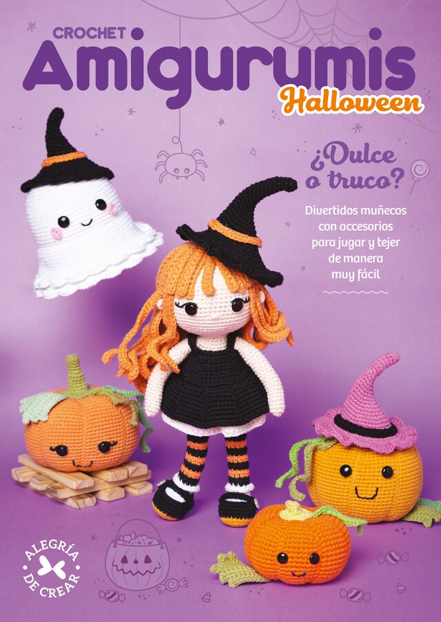 Buchcover für Crochet Amigurumis Halloween