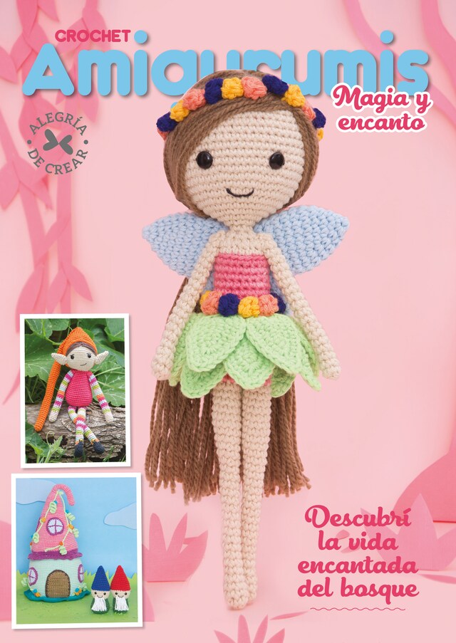 Buchcover für Crochet Amigurumis Magia y encanto