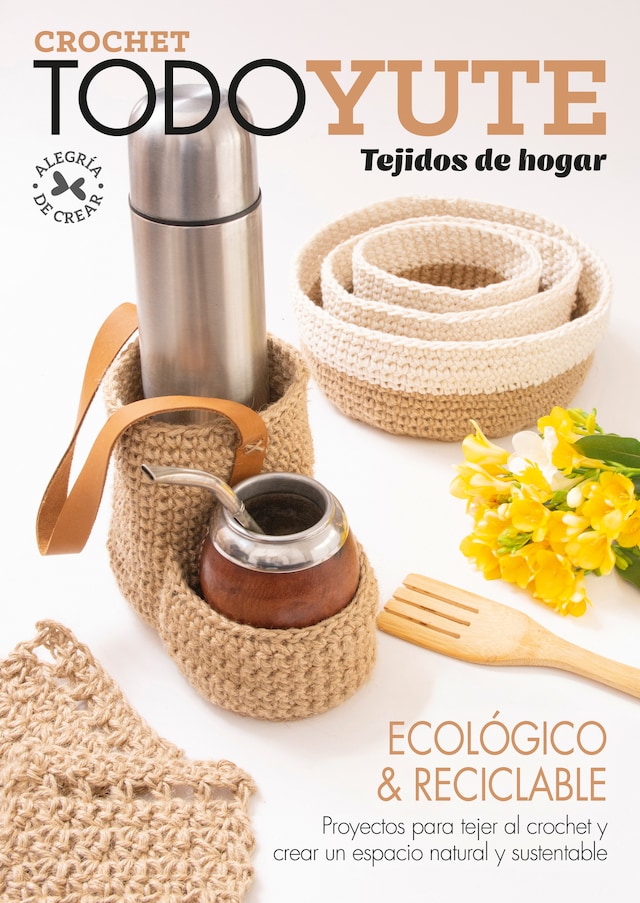 Book cover for Crochet Todo Yute Tejidos de Hogar
