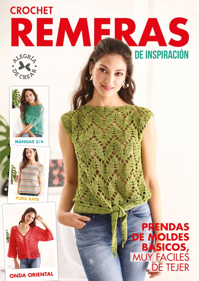 Buchcover für Crochet Remeras de inspiracion
