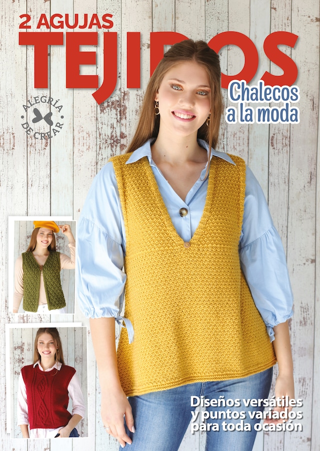 Buchcover für 2 Agujas Tejidos Chalecos a la moda