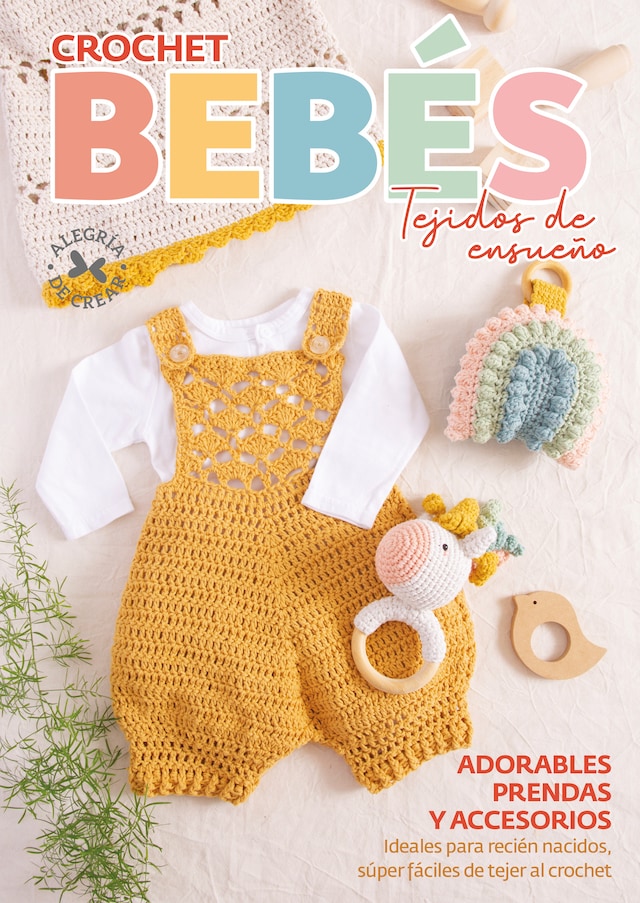 Kirjankansi teokselle Crochet Bebes Tejidos de ensueño