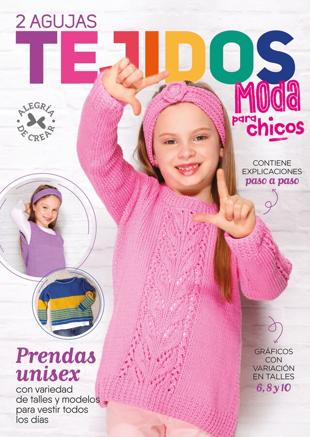 Buchcover für 2 Agujas Tejidos Moda para chicos