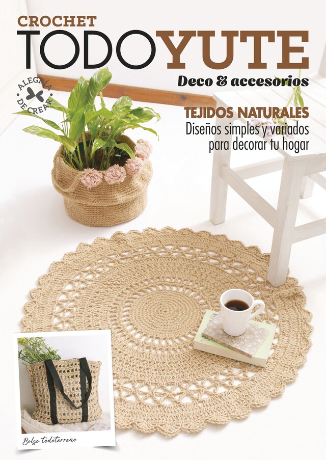 Buchcover für Crochet Todo Yute. Deco & Accesorios