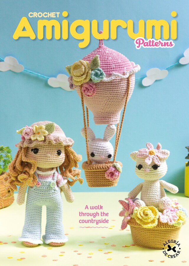 Okładka książki dla Crochet Amigurumis Patterns