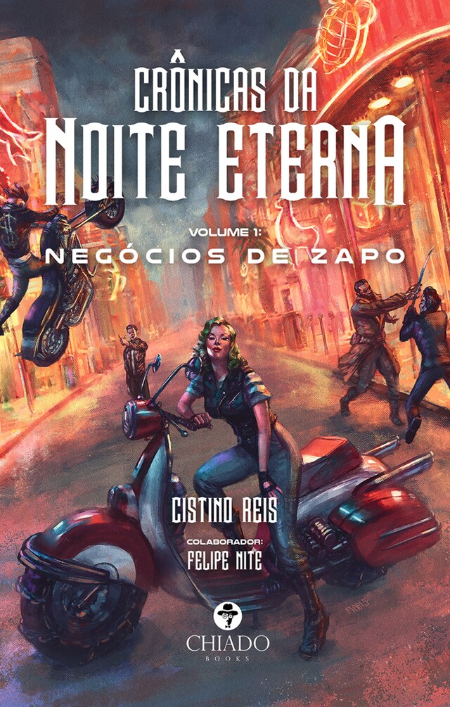 Book cover for Crônicas da Noite Eterna