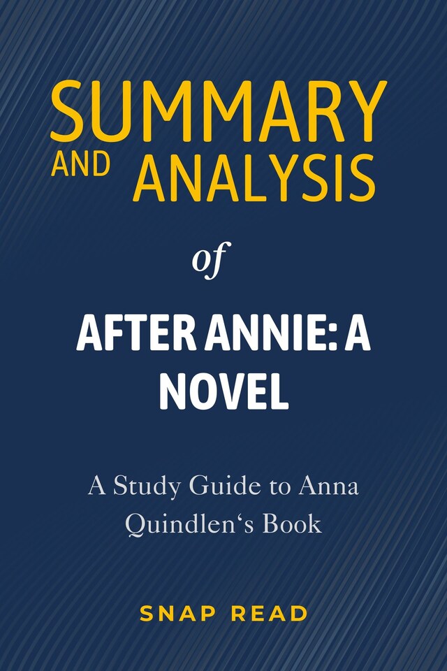 Okładka książki dla Summary and Analysis of After Annie: A Novel