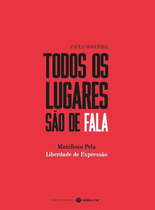 Buchcover für Todos os lugares são de fala