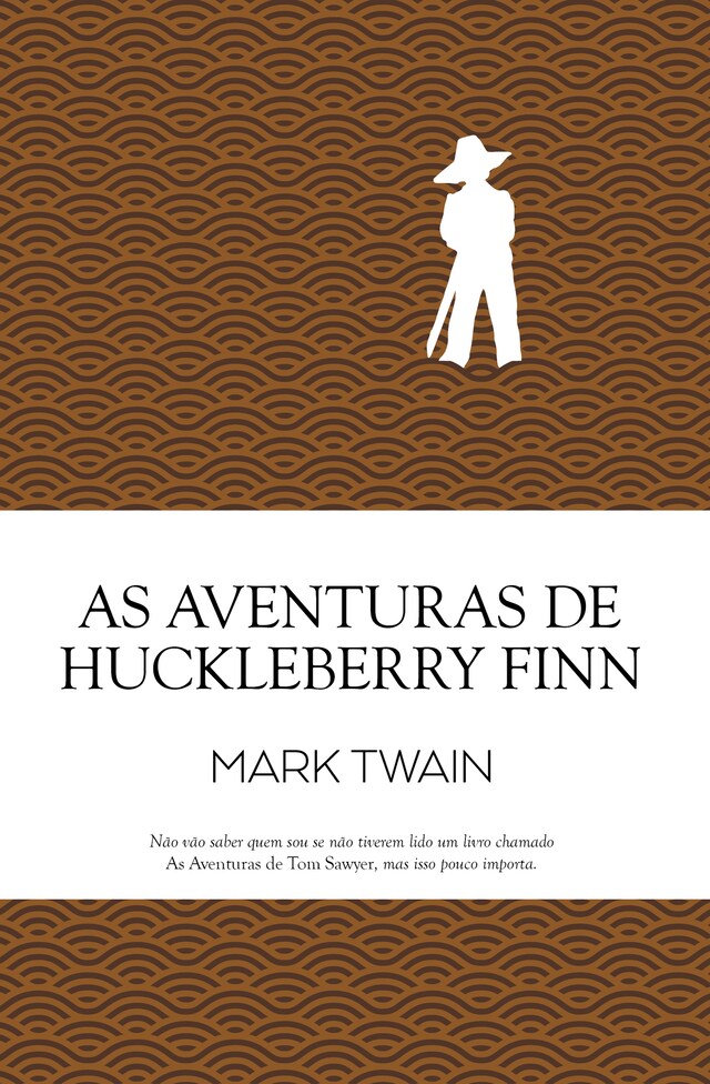 Book cover for As Aventuras de Huckleberry Finn