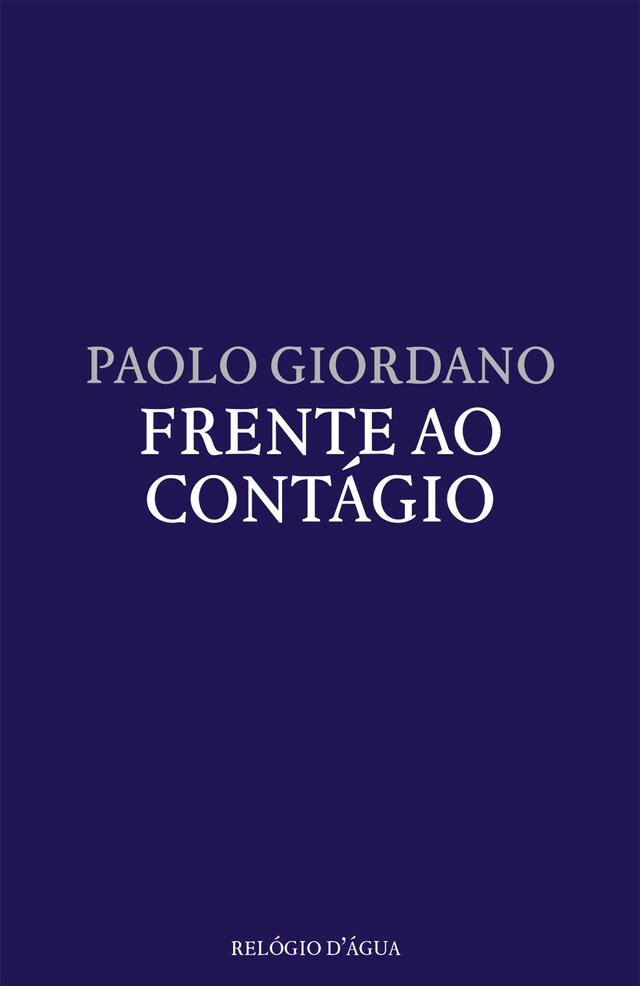 Book cover for Frente ao Contágio