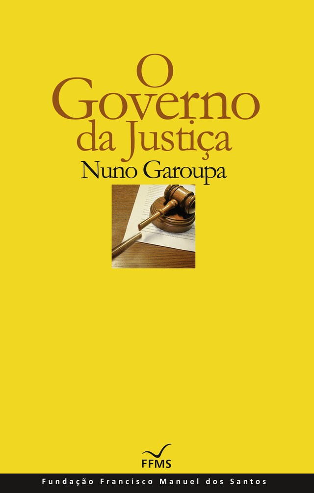 Kirjankansi teokselle O Governo da Justiça