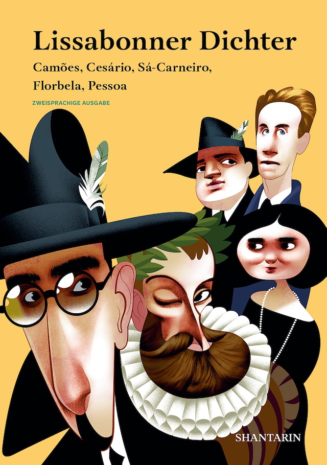 Book cover for Lissabonner Dichter. Camões, Cesário, Sá-Carneiro, Florbela, Pessoa