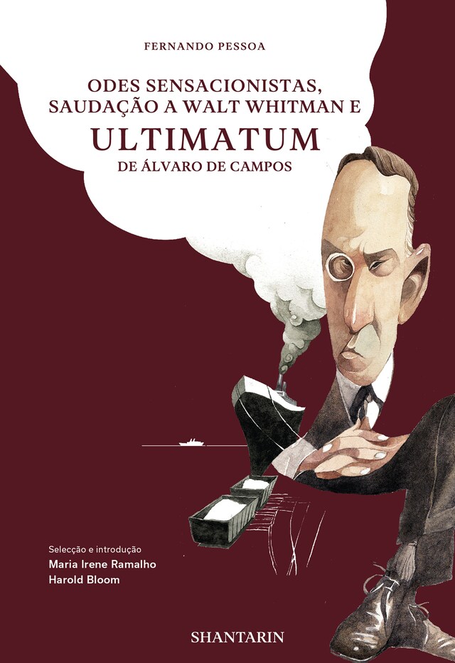 Buchcover für Odes Sensacionistas, Saudação a Walt Whitman e Ultimatum de Álvaro de Campos