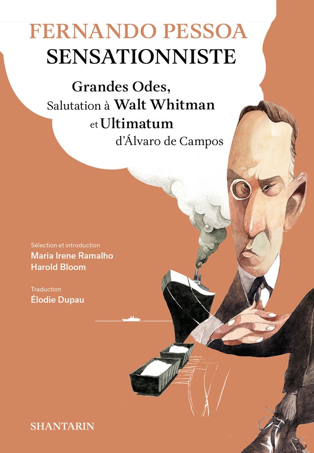Book cover for Fernando Pessoa Sensationniste. Grandes Odes, Salutation à Walt Whitman et Ultimatum d'Álvaro de Campos