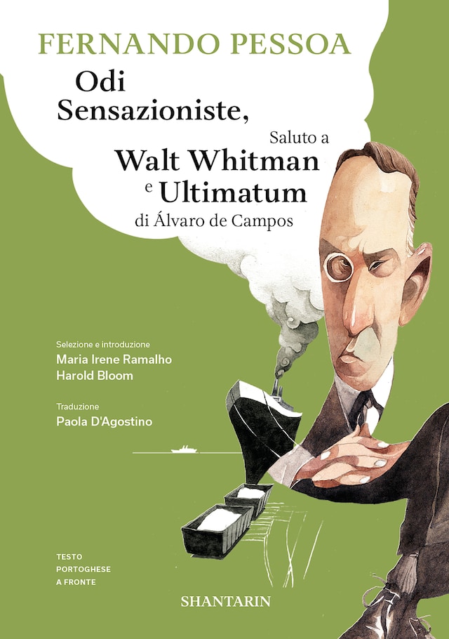 Book cover for Odi sensazioniste, Saluto a Walt Whitman e Ultimatum di Álvaro de Campos