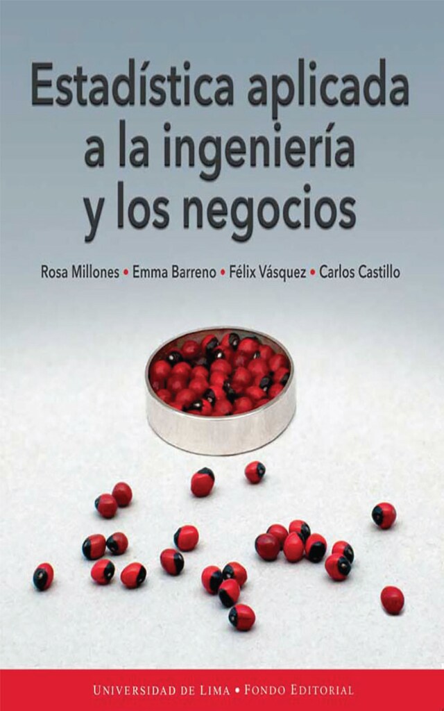 Portada de libro para Estadística aplicada a la ingeniería y los negocios