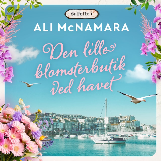 Book cover for Den lille blomsterbutik ved havet