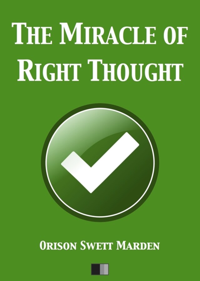 Book cover for The Miracle of Right Thought