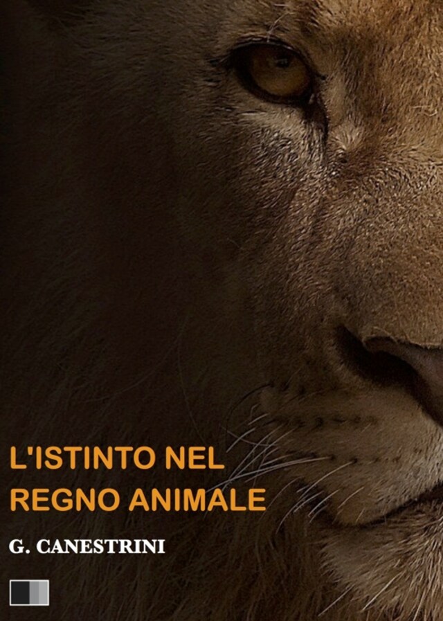 Book cover for L'istinto nel regno animale