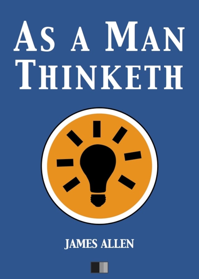 Book cover for As a man thinketh