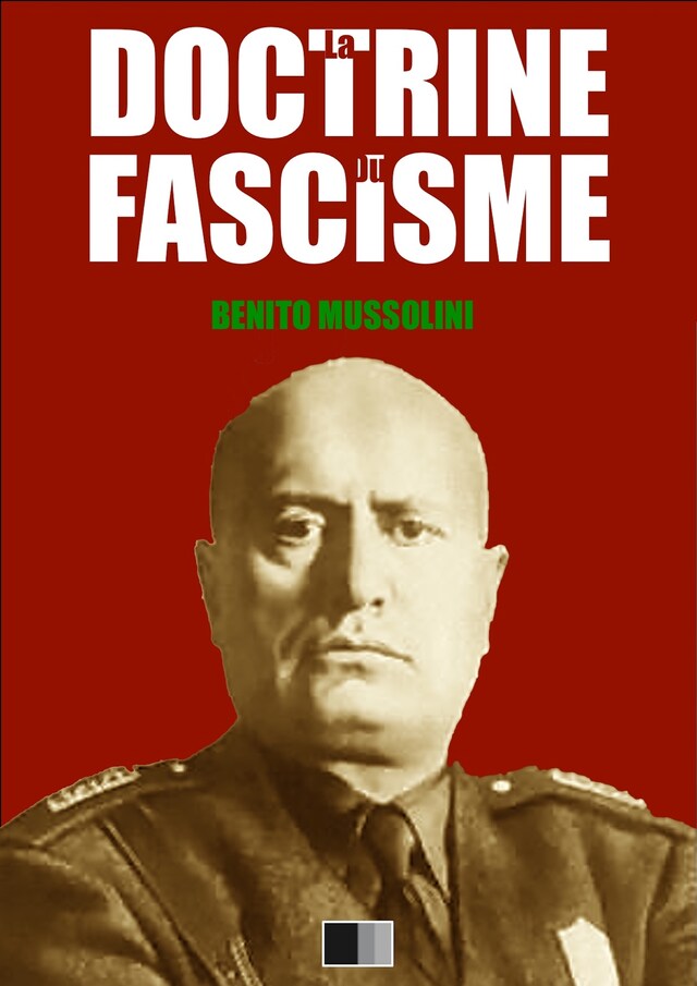 Portada de libro para La Doctrine du Fascisme