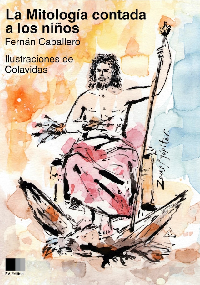 Book cover for La Mitología contada a los niños